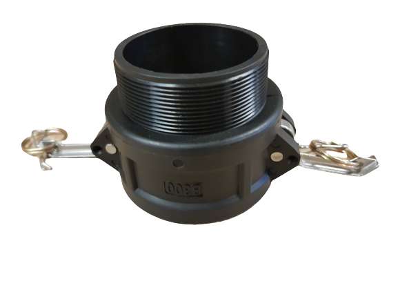 3" - Part B - Coupler Male Thread / Polypropylene