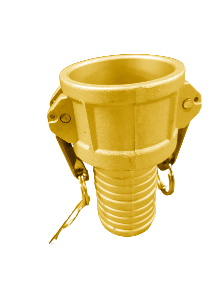 6" - Part C - Coupler Hosetail / Brass