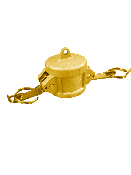 3" - Part DC - Dust Cap for Adaptors / Brass