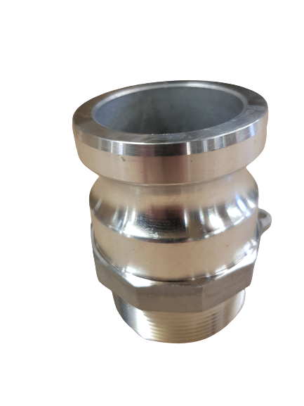 2" - Part F - Adaptor Male Thread / Aluminium