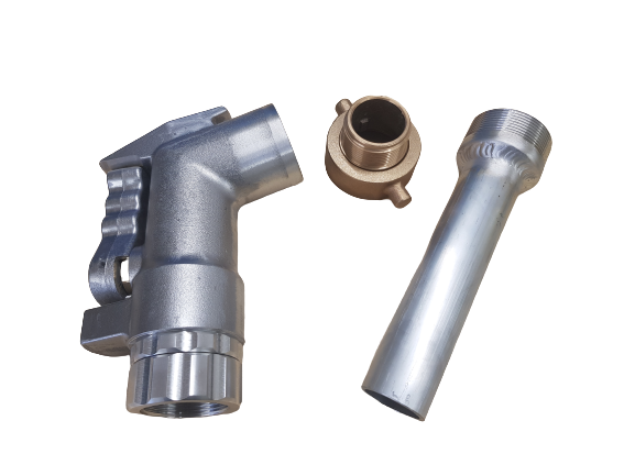1 1/2 1 1/2" INLET SWIVEL X 2" FEMALE OUTLET C/W 8" SPOUT / TYPE: Standard - Fuel Oil Delivery Nozzles (with Anti Drain Valves) / Type: Standard / Kit 3