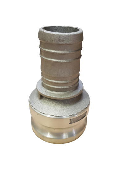 3"X 2" - Part E Male Cam x Hosetail -Aluminium