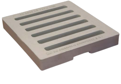 Lightweight Composite Replacement Gully Cover- 450 x 400mm Clear Opening. Rated D400 Lightweight Composite Replacement Gully Cover- 450 x 400mm Clear Opening. Rated D400