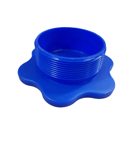 3" - BSP  Plug Polypropylene- Blue