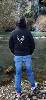 Stanley/Stella Hoodie mit Reißverschluss Connector 2.0 "Hirsch" 🦌