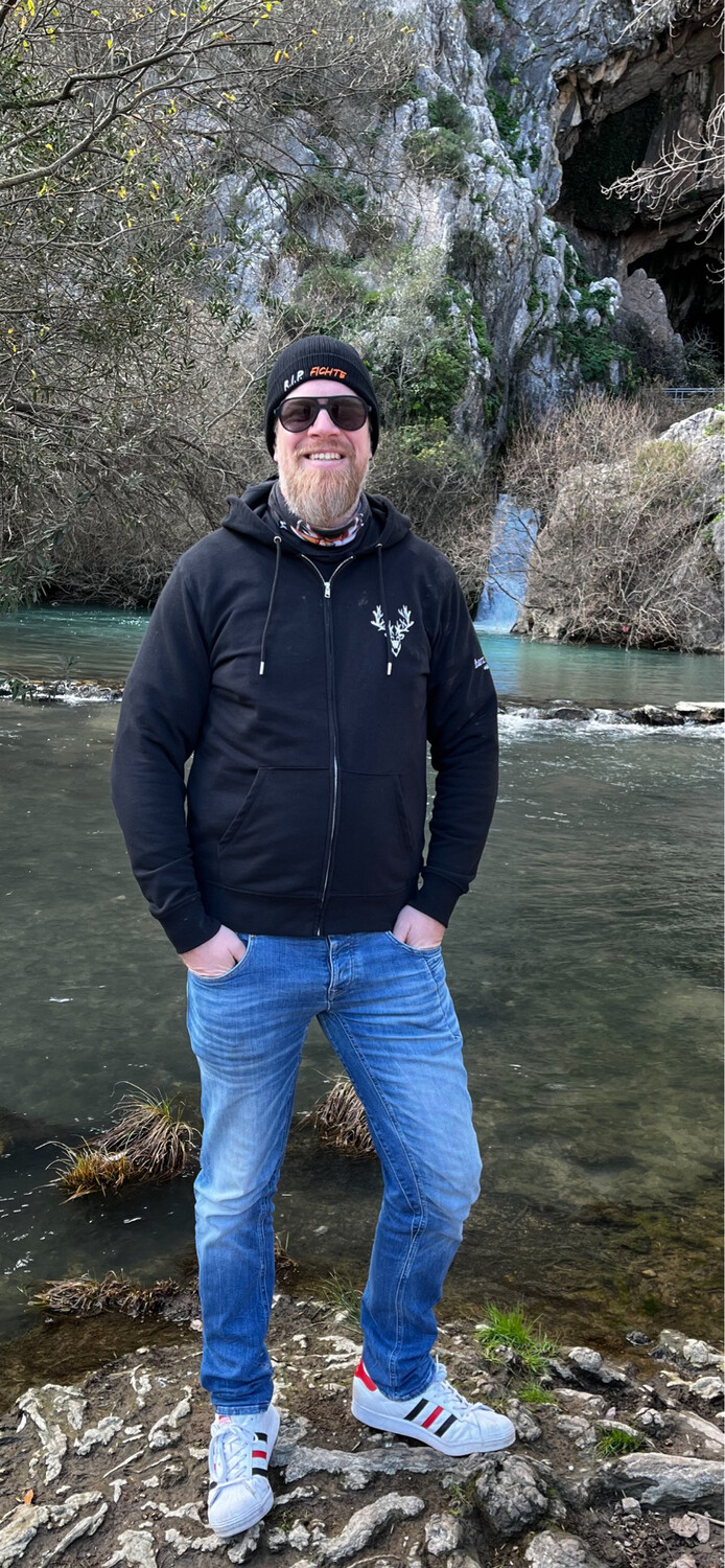 Hoodie mit Reißverschluss Connector &quot;Hirsch&quot; 🦌