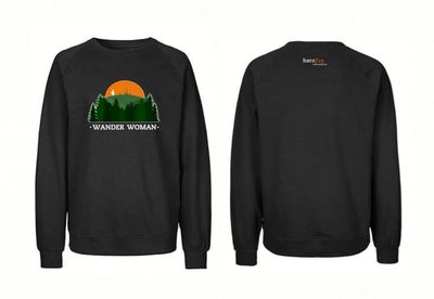 Sweatshirt Changer 2.0 black "Wander Woman" 🚶🏼‍♀️
