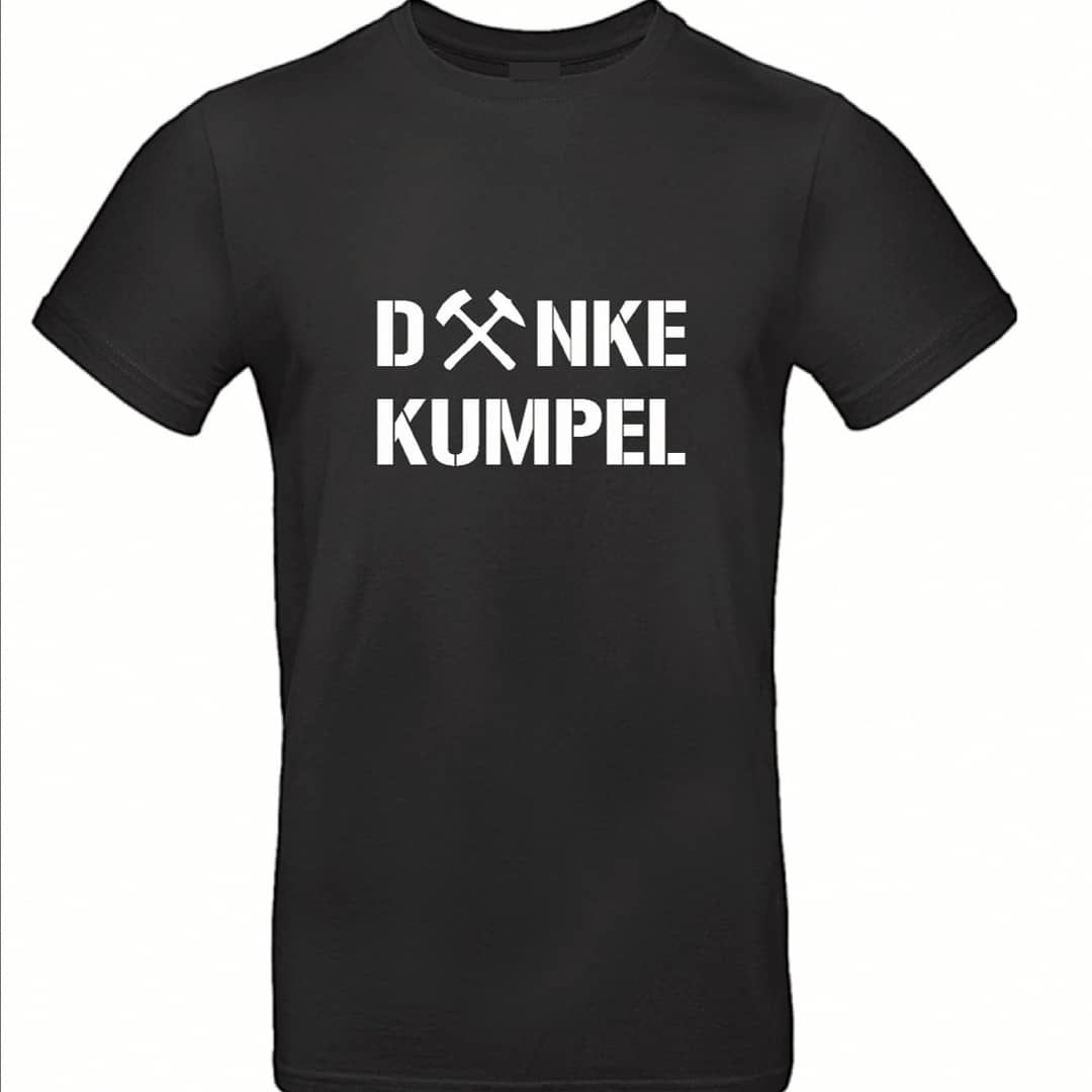 T-Shirt Creator 2.0 black &quot;Danke Kumpel&quot; ⚒️