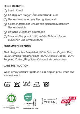 Sweatshirt Changer 2.0 black "Schlägel und Eisen" ⚒️