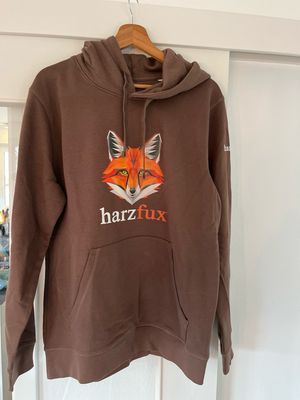 Sale % Hoodie Harzfux Braun Gr. L