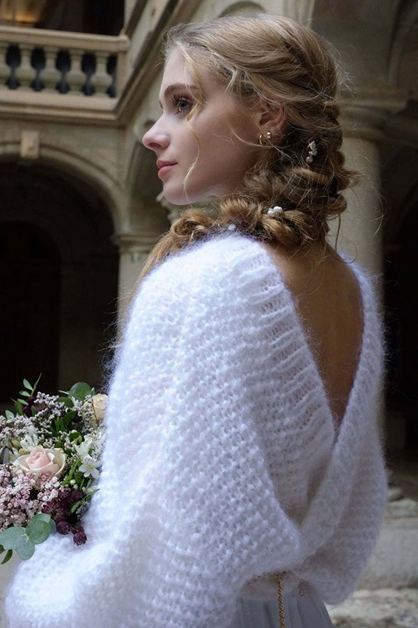 Pull Clyde - Mariée d'hiver