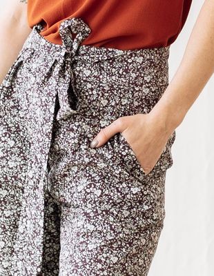 Pantalon Burgundy liberty