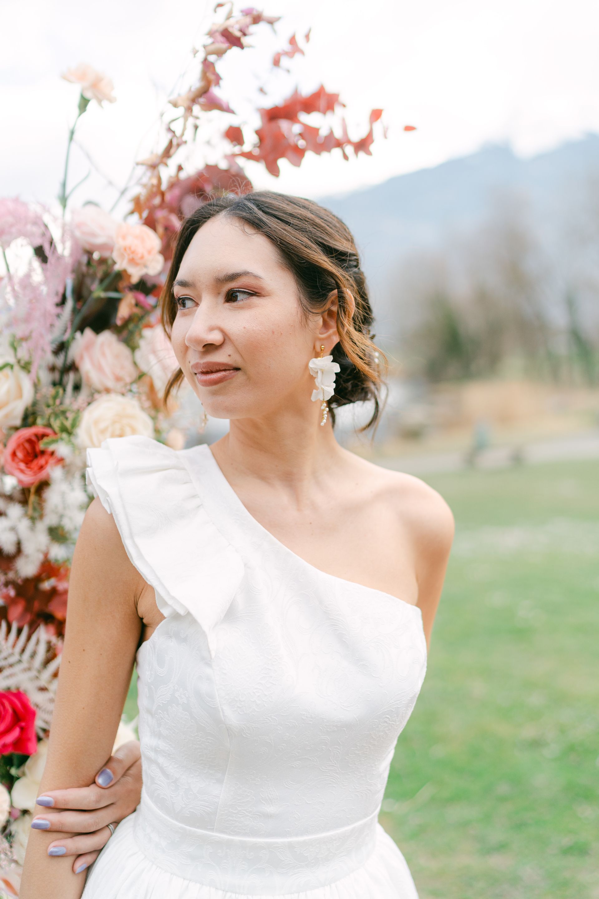 Victorian  - Mariée Top asymetrique