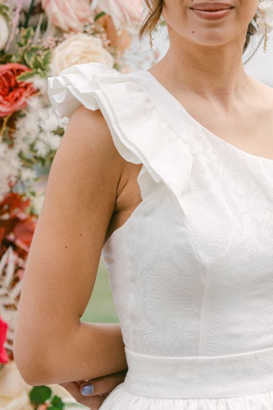 Victorian  - Mariée Top asymetrique