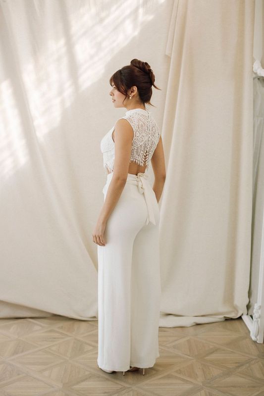 Aurora Soie - Pantalon de Mariée