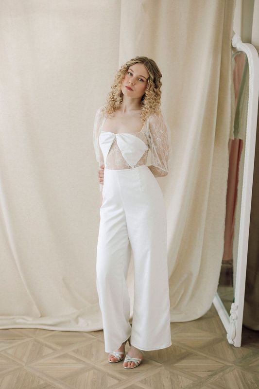 Enola  - Mariée Combi-Pantalon