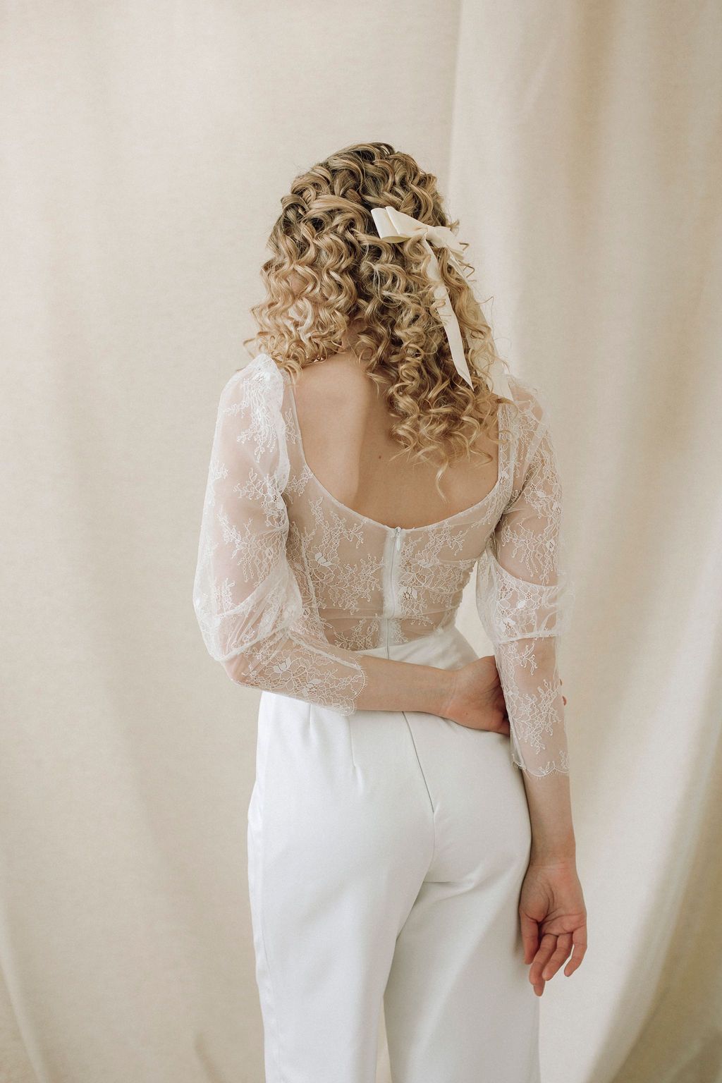 Enola  - Mariée Combi-Pantalon