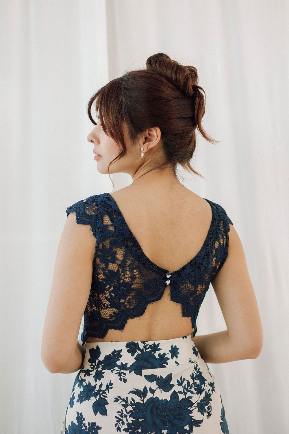 Crop top Bianca Roses