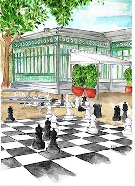 Art - Impression les bastions pour cadre