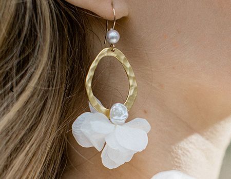 Boucle d'oreille Marianne