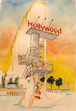 Art - Impression les Pâquis jouent les stars pour cadre