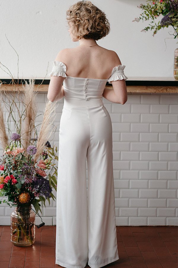 Aurora Satin - Pantalon de Mariée