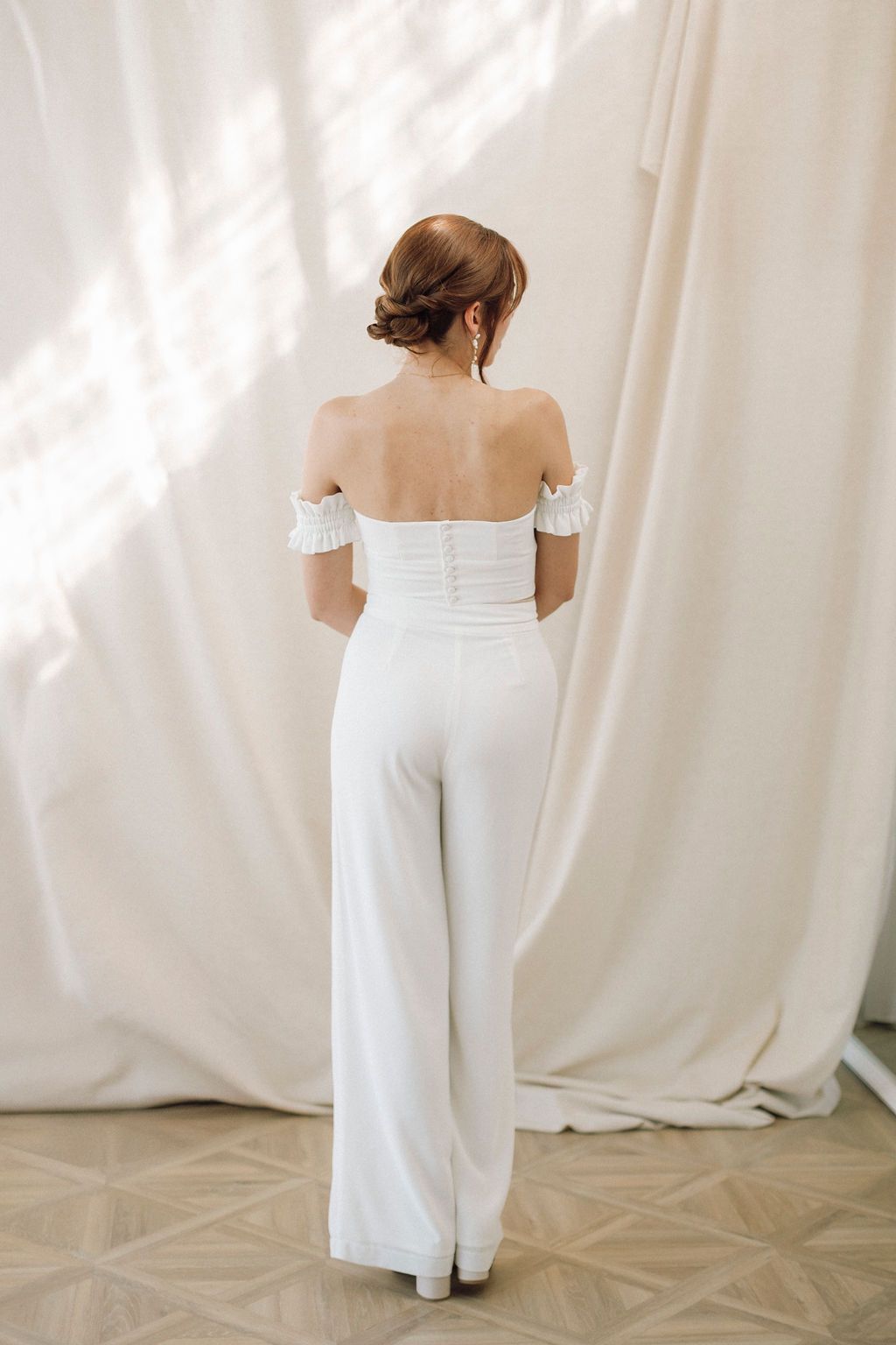 Aurora Mousseline - Pantalon de Mariée