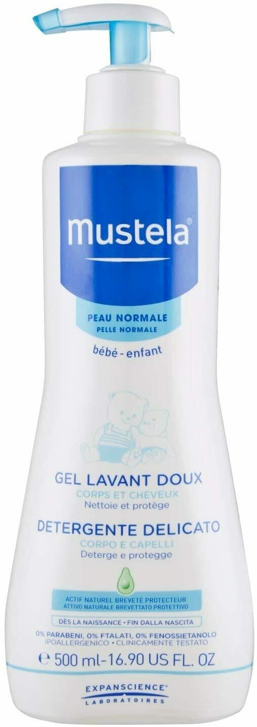 Mustela Detergente delicato corpo e capelli 500 ml