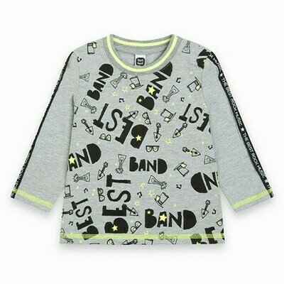 Tuc Tuc maglia Jersey Brilla al buio Grigio bambino