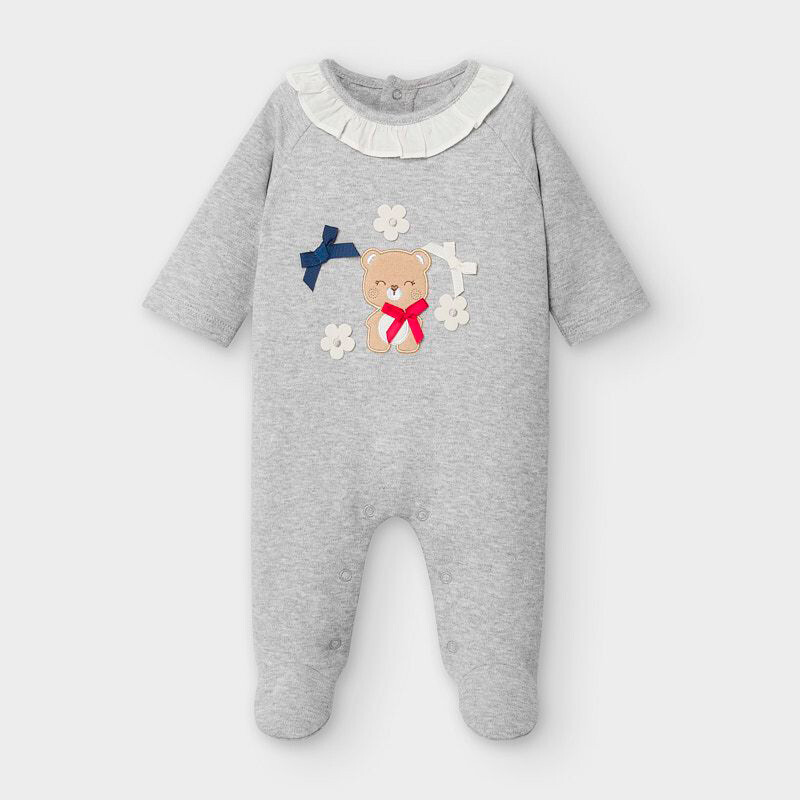 Mayoral tutina in cotone Gris Vig neonata