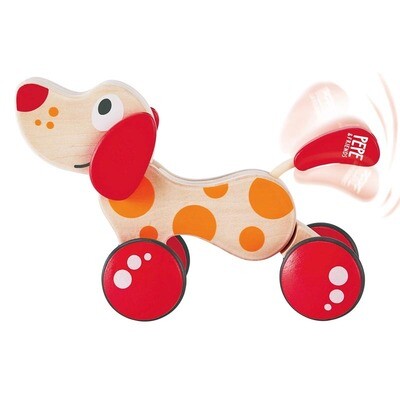 Hape Pepe cagnolino multipose, 12 mesi+