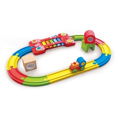 Hape Pista treno musicale , 18 mesi+