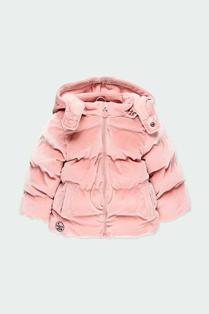 Boboli giubbotto ciniglia rosa neonata