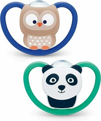 NUK Space 6-18 mesi Gufo/Panda bambino