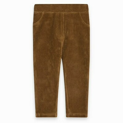 Tuc Tuc leggings velluto marroni neonata
