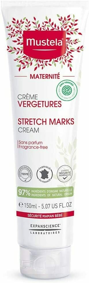 Mustela Crema smagliature 2 in 1 senza profumo, 150 ml