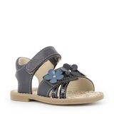 Primigi sandalo in pelle fiori Blu bambina