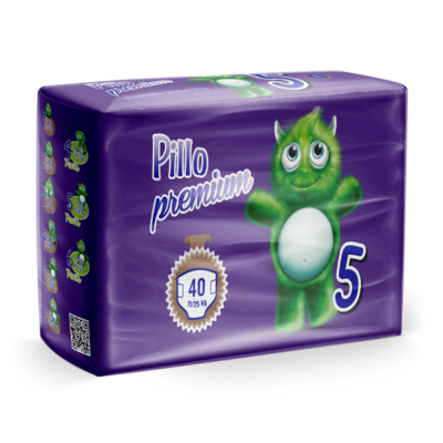 Pillo Premium Dryway Junior Tg. 5, 40 Pz, 11-25Kg