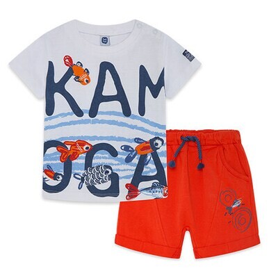 Tuc Tuc Completo Kamogawa Bianco bambino