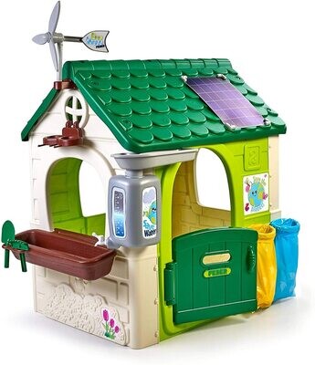 Feber Eco Green House casetta gioco bambini, 2 anni+