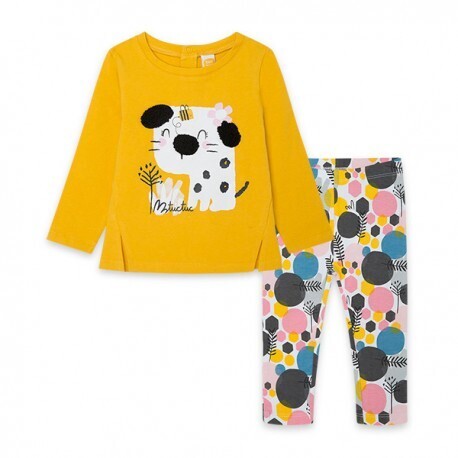 Tuc Tuc maglia e leggings Bee Happy Giallo bambina