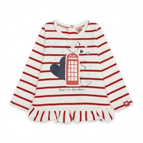Tuc Tuc maglia Hello London Phone bambina