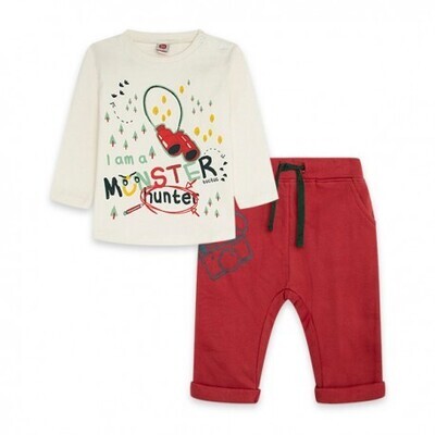 Tuc Tuc completo Highlands Rosso bambino