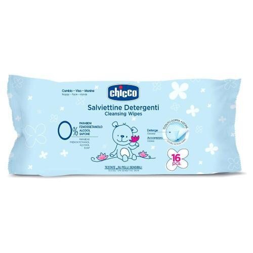 Chicco salviette detergenti Pocket per neonati 16 Pz