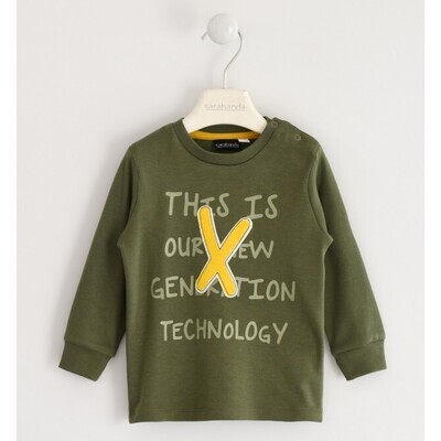 Sarabanda maglia X Generation Verde bambino
