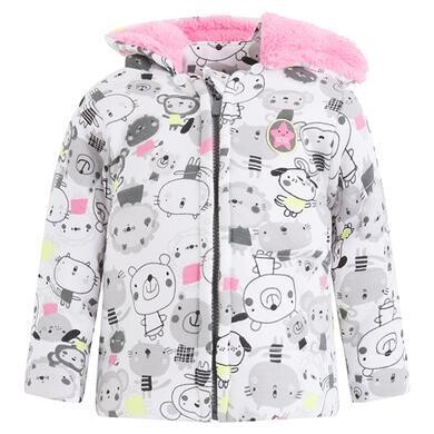 Tuc Tuc giubbotto Baby Blogger Bianco/Rosa neonata