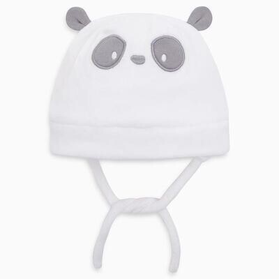 Tuc Tuc cappello ciniglia Panda bianco neonato