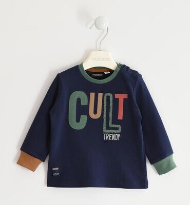 Sarabanda maglia Cult Navy blu bambino