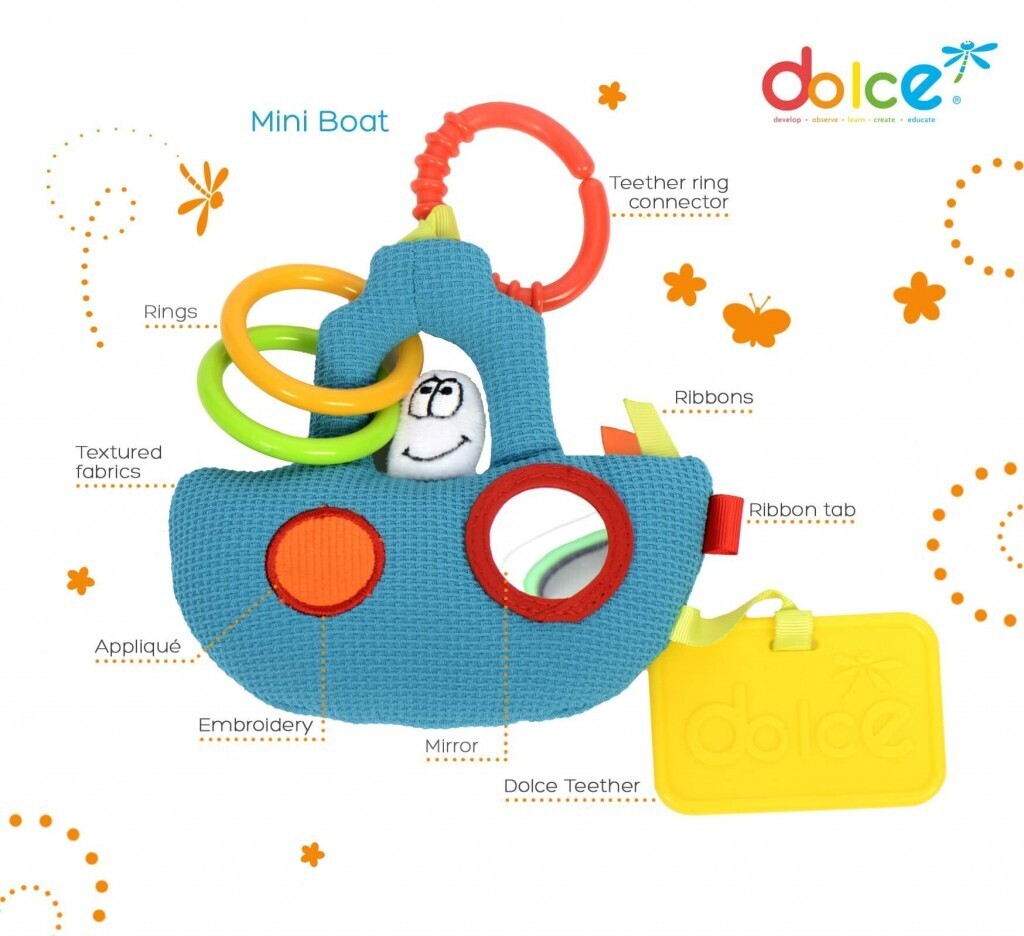 Dolce Mini barchetta Blu 0+
