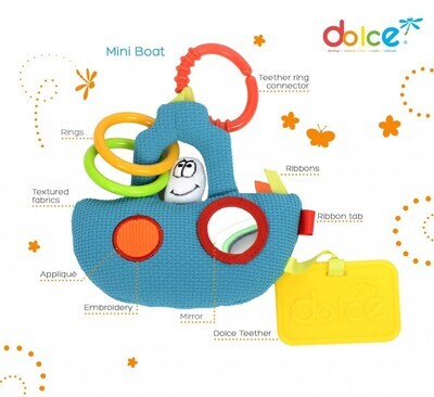 Dolce Mini barchetta Blu 0+